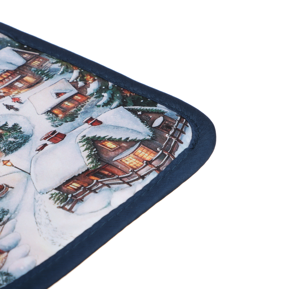 PROVANCE Нордик Прихватка, 17х17см, 100% полиэстер, домики, арт.№ 492-289