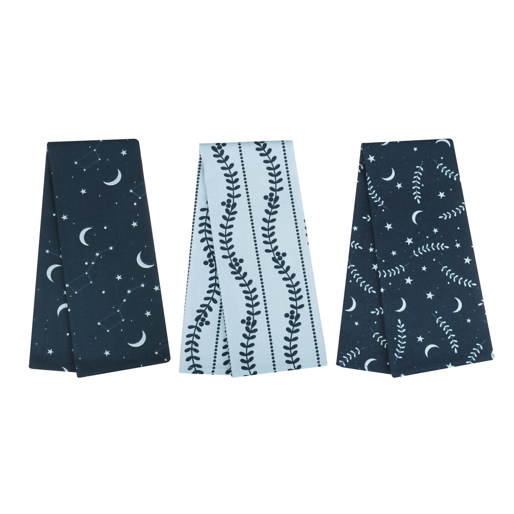 PROVANCE Нордик Комплект кухонных полотенец 3шт, 35х60см, 100% хлопок, арт.№ 492-292