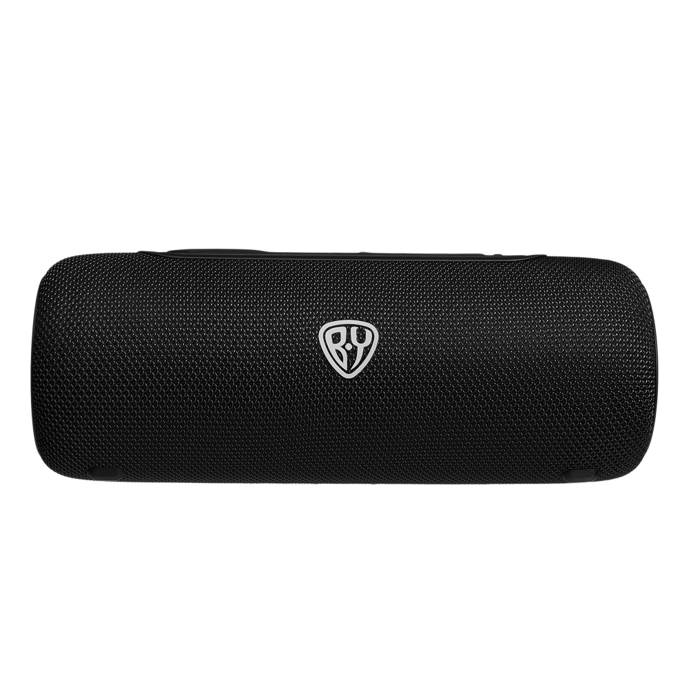 Колонка беспроводная BY EchoTube 8Вт, 2000мАч, BT5.3, USB, AUX, тканевый корпус,ВШГ 9x24x9см, черный, арт.№ 443-104