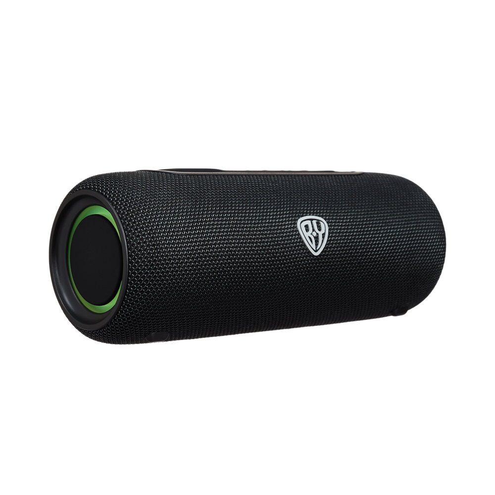 Колонка беспроводная BY EchoTube 8Вт, 2000мАч, BT5.3, USB, AUX, тканевый корпус,ВШГ 9x24x9см, черный, арт.№ 443-104