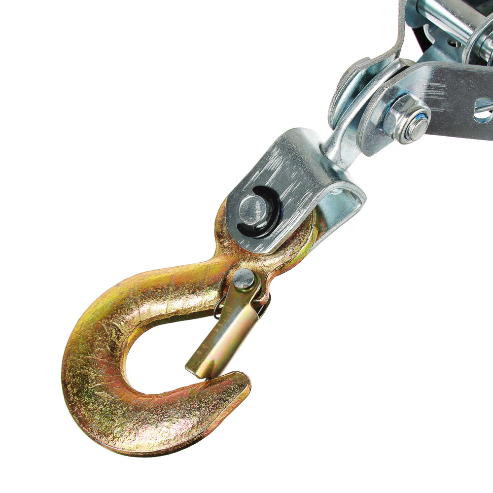 ЕРМАК Лебедка ручная рычажная 2т, длина троса 1,8м, арт.№ 737-012