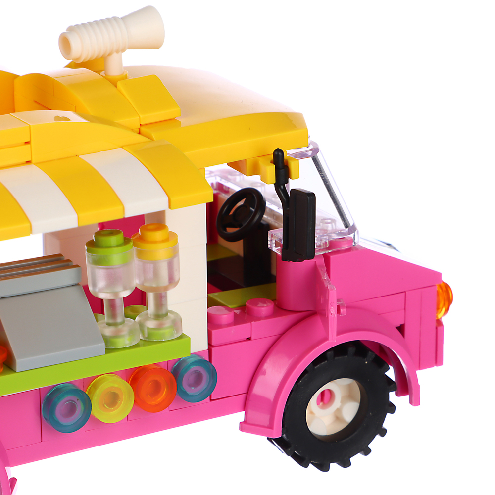 ИГРОЛЕНД Конструктор "Истории подружек", 189 -244 дет, пластик, 20х15х7см, 3 дизайна, арт.№ 858-058