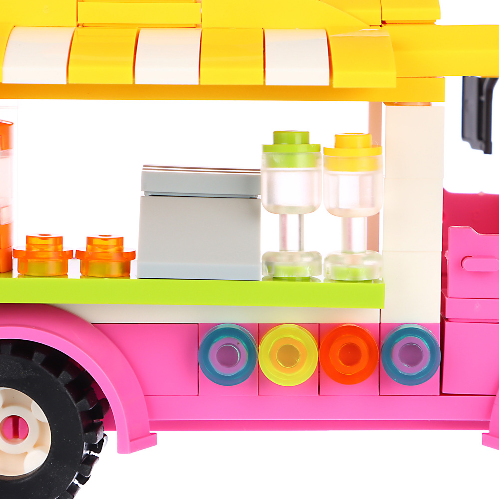 ИГРОЛЕНД Конструктор "Истории подружек", 189 -244 дет, пластик, 20х15х7см, 3 дизайна, арт.№ 858-058