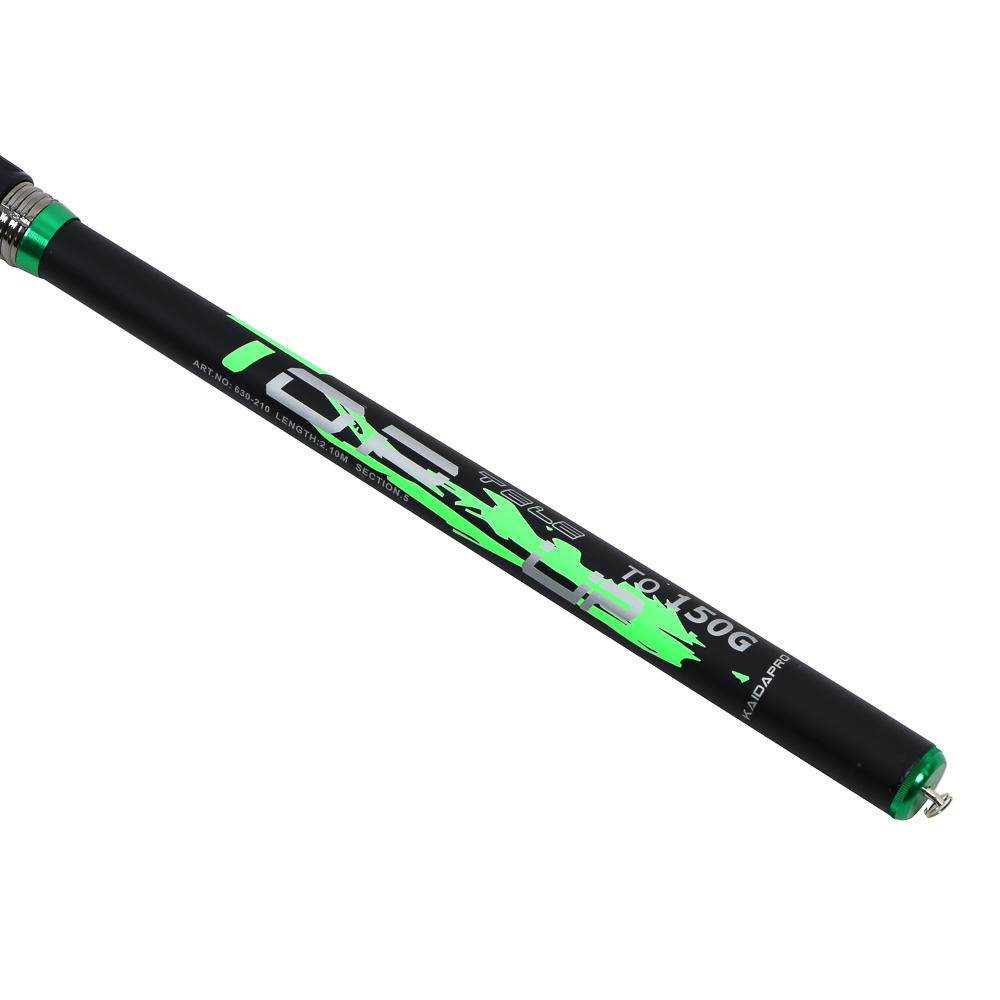 KAIDA Удилище телескопическое TOP, до 150гр, 2,1м, арт.№ 149-230