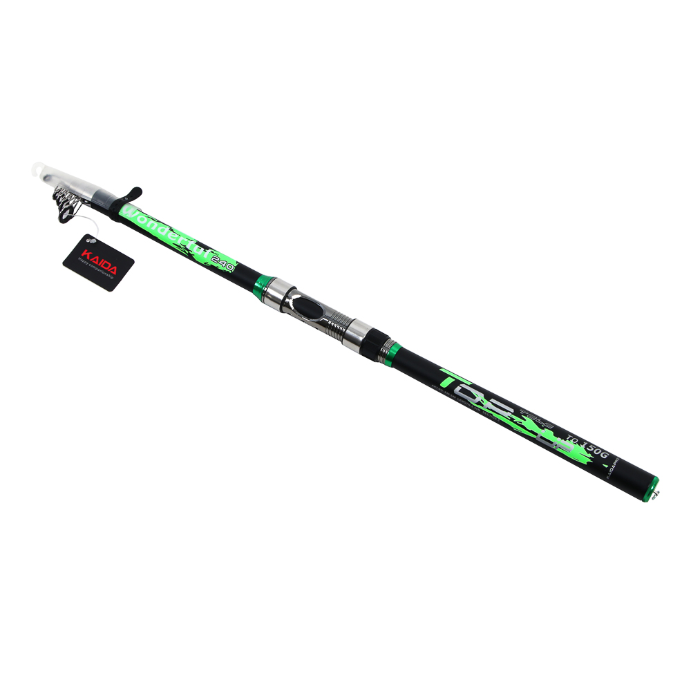 KAIDA Удилище телескопическое TOP, до 150гр, 2,4м, арт.№ 149-231
