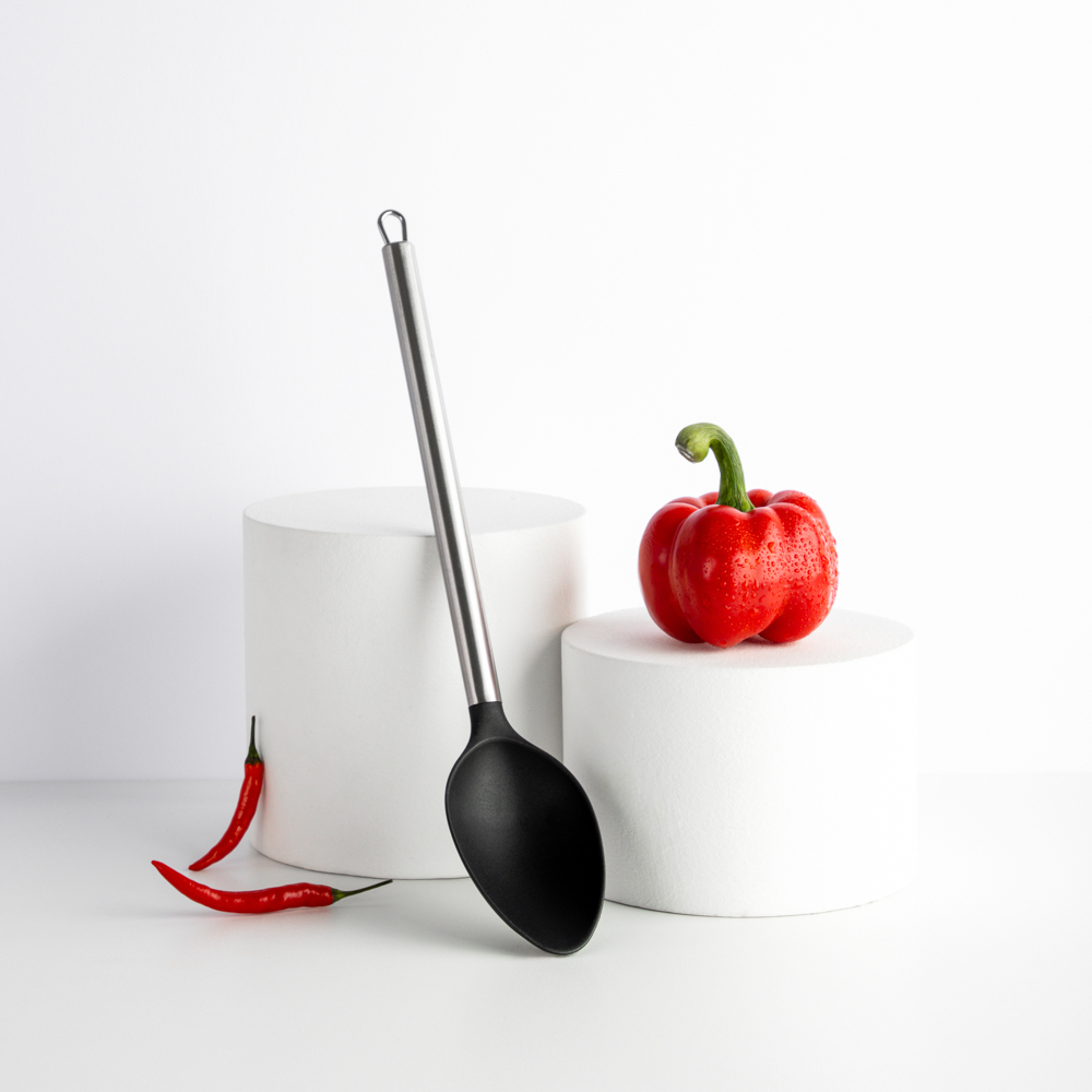 VETTA Аргенто Ложка поварская, нейлон, ручка нерж.сталь, арт.№ 881-144