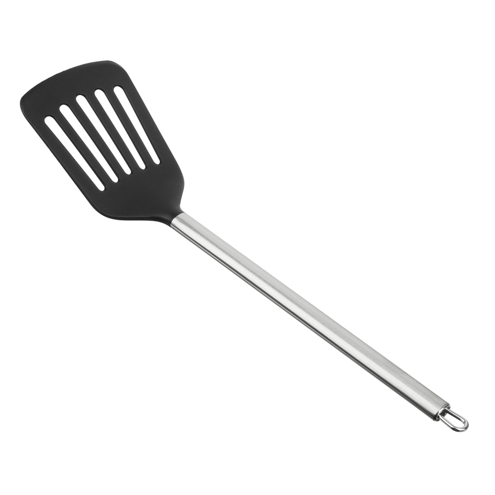 VETTA Аргенто Лопатка кулинарная с прорезями, нейлон, ручка нерж.сталь, арт.№ 881-145
