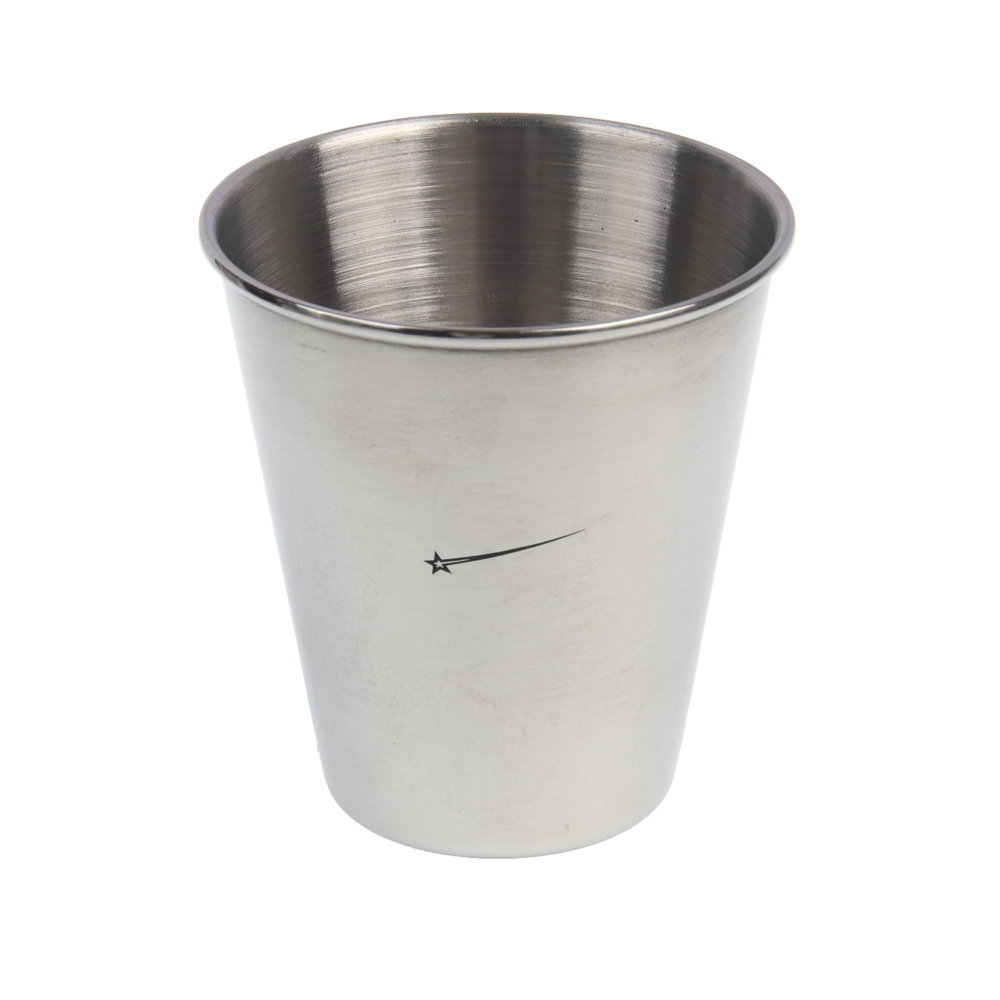 Набор стаканов тм BY Русские Супергерои,  4шт, металл, 70мл, в чехле, арт.№ 123-008