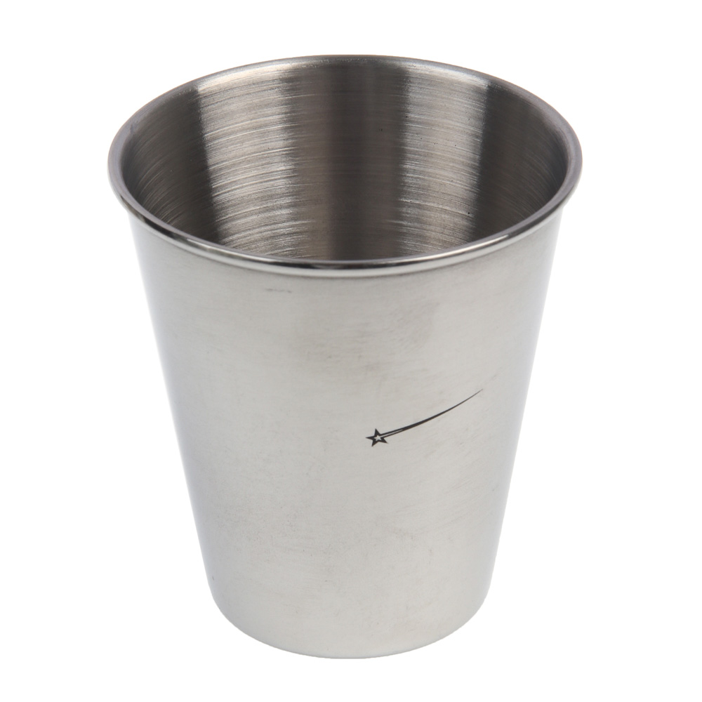 Набор стаканов тм BY Русские Супергерои,  4шт, металл, 70мл, в чехле, арт.№ 123-008