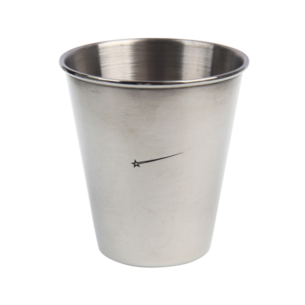 Набор стаканов тм BY Русские Супергерои,  4шт, металл, 70мл, в чехле, арт.№ 123-008