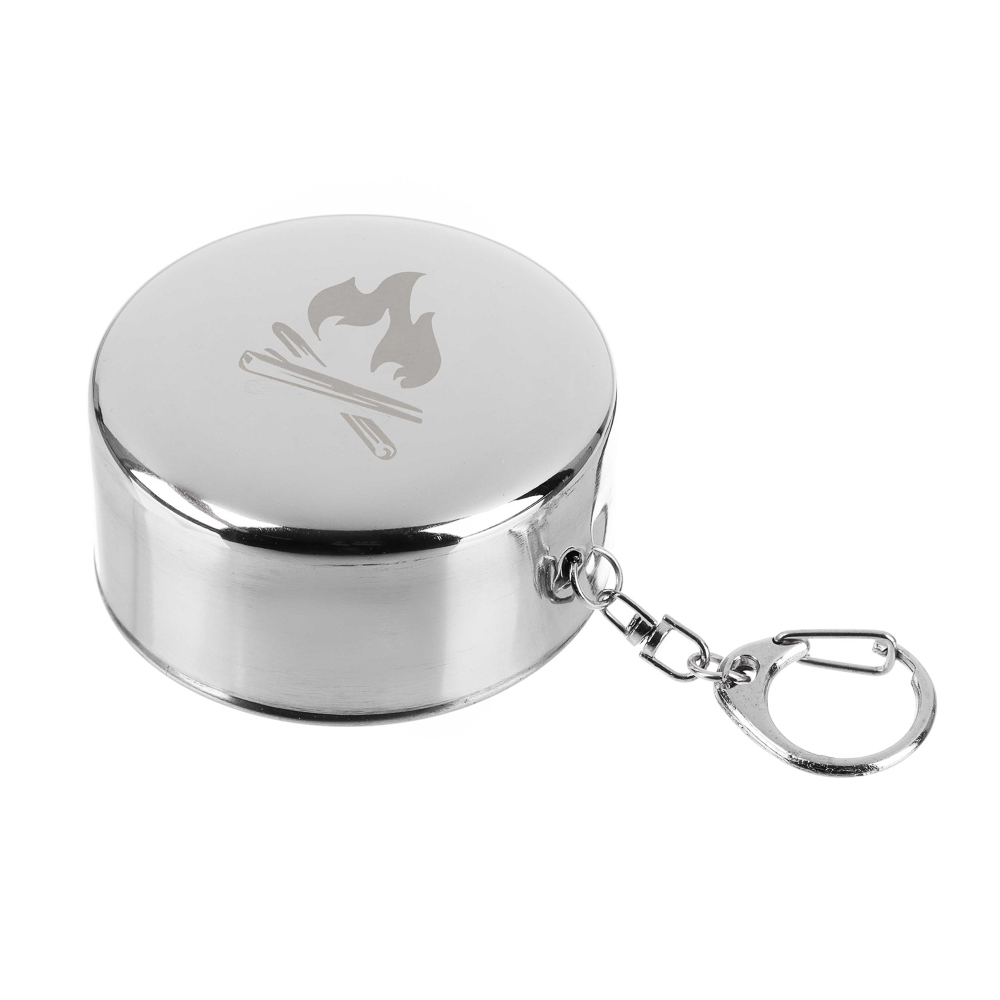 РУССО ТУРИСТО Стакан походный складной "Турист", нерж.сталь, 100мл, арт.№ 333-224