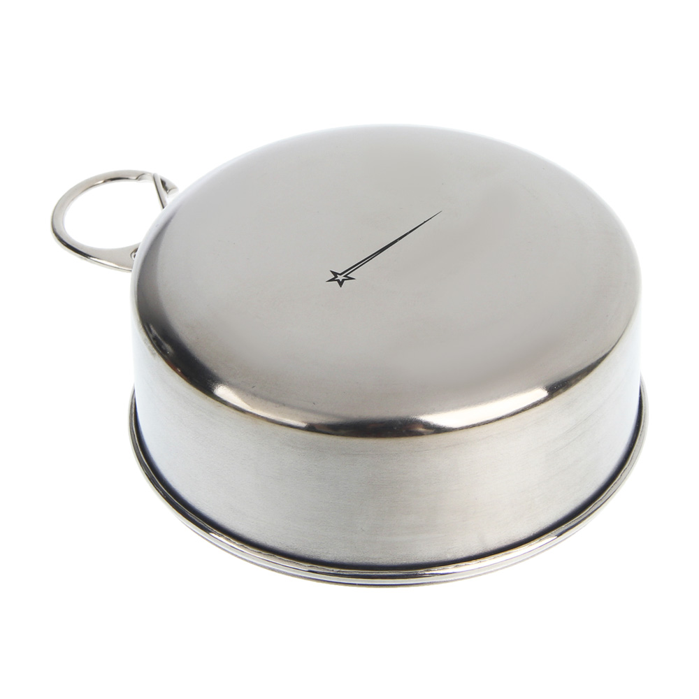 Стакан походный складной "Турист" тм BY Русские Супергерои, нерж.сталь, 250мл, арт.№ 333-223