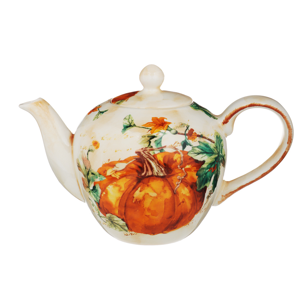 MILLIMI Тыква Чайник, 1200мл, керамика, арт.№ 824-108