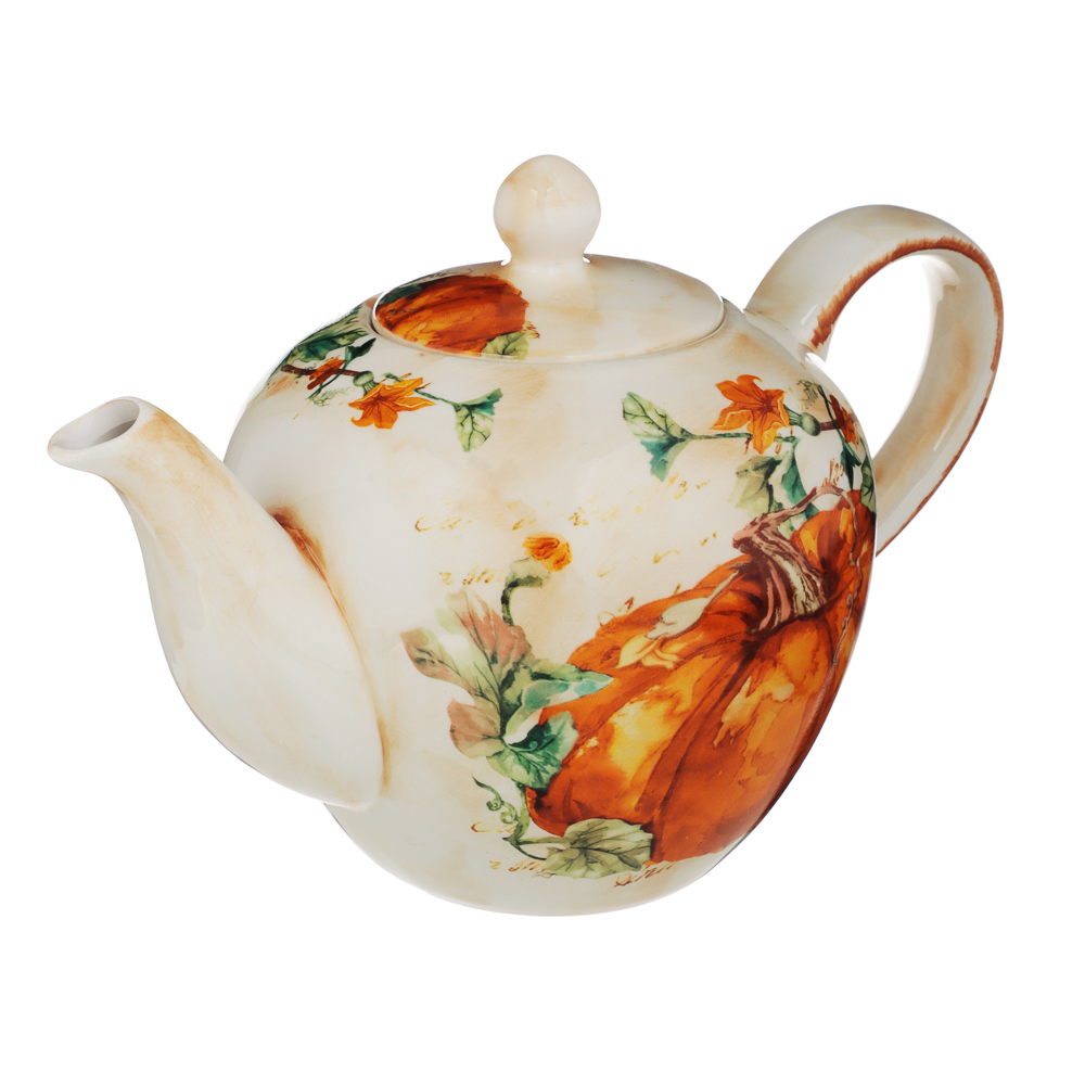 MILLIMI Тыква Чайник, 1200мл, керамика, арт.№ 824-108