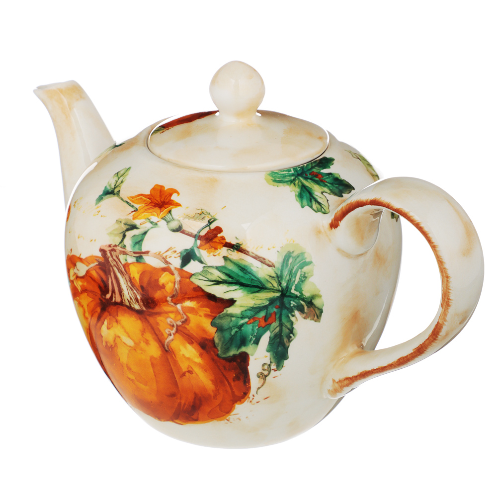 MILLIMI Тыква Чайник, 1200мл, керамика, арт.№ 824-108