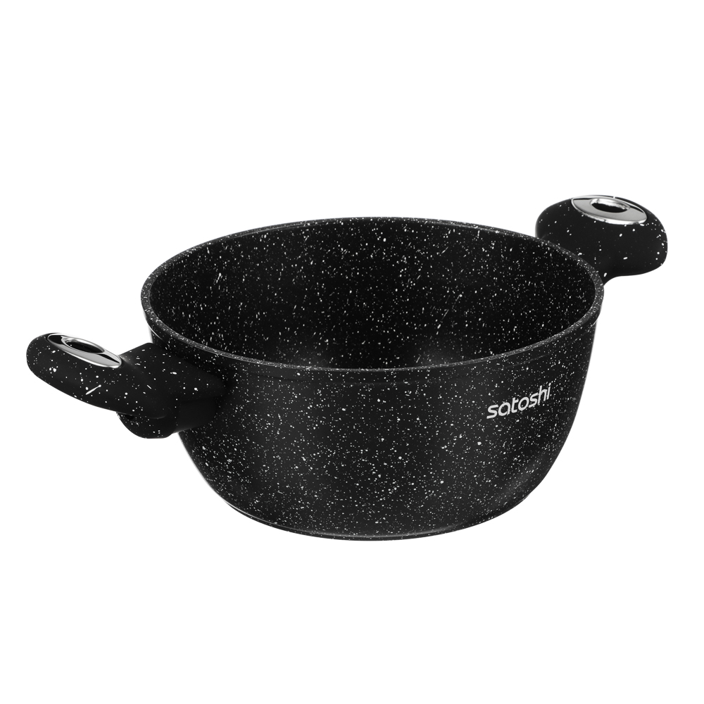 SATOSHI Валанс Наб.посуд.8пр, а/пр.покр.:кастр.+крышки:2.3л;3.8л; ковш+крышка1,3л;сков.24,28см, арт.№ 846-622