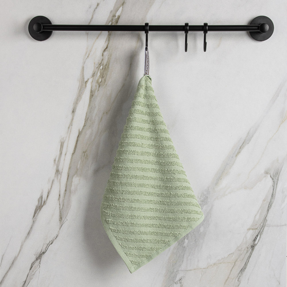 PROVANCE Линт Полотенце махровое, 100% хлопок, 30х50см, светло-зеленый, арт.№ 484-091