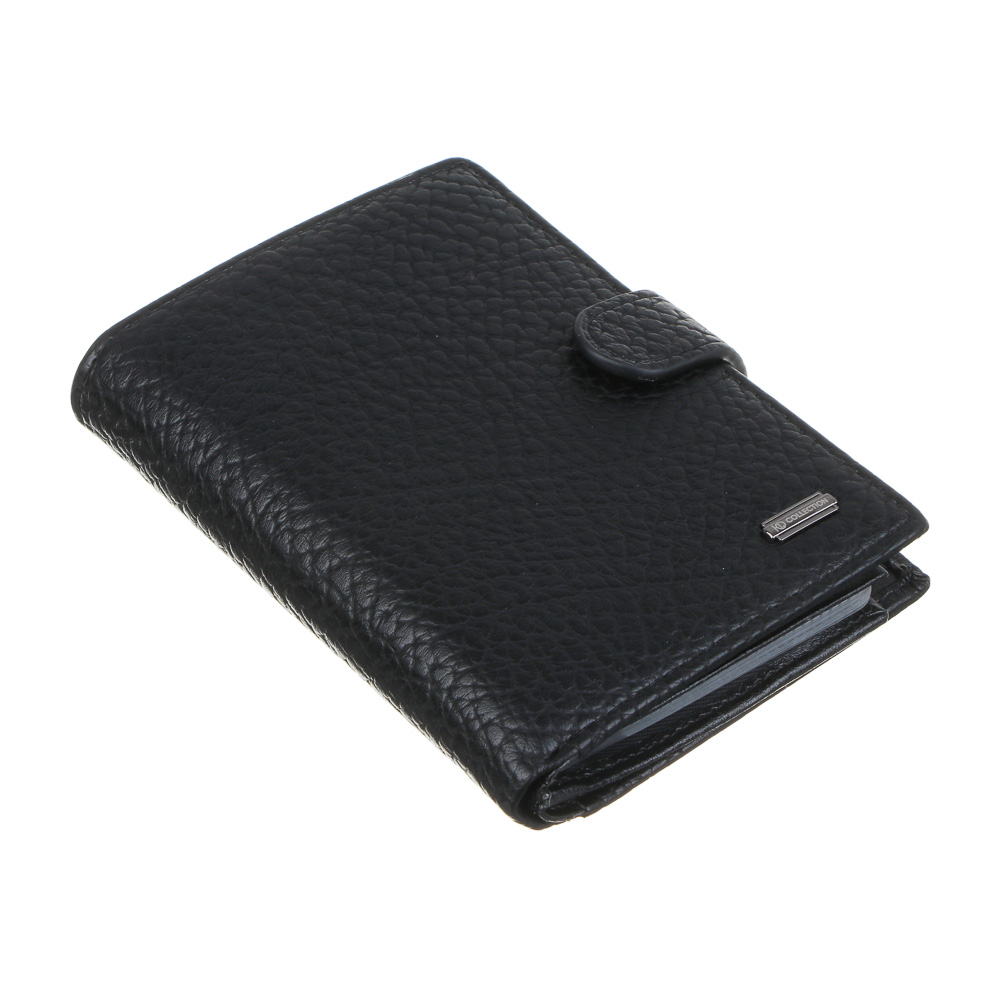 ЮL Дэллар Портмоне мужское для карт, купюр и монет, полиуретан, 14,2х11х2,5 см, 2 цвета, КЖ24-37, арт.№ 303-046