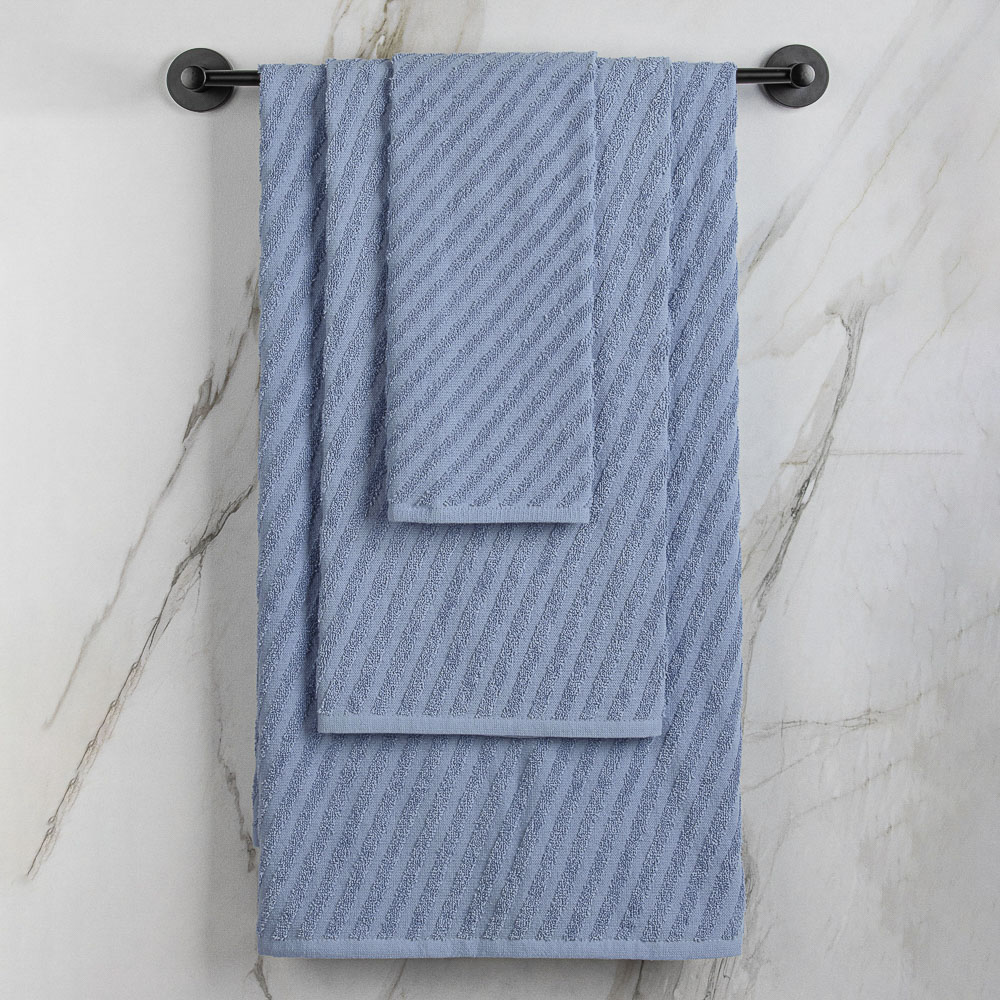 PROVANCE Линт Полотенце махровое, 100% хлопок, 30х50см, светло-синий, арт.№ 484-094