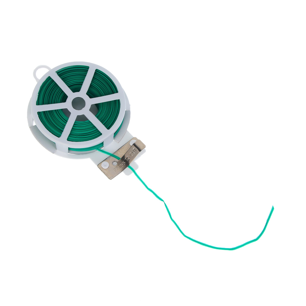 INBLOOM Подвязка для растений 50м x d0.5мм, металл, PE, арт.№ 154-002