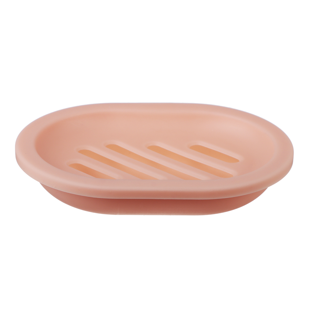 VETTA Мыльница с поддоном "Классика", полипропилен, 13x10x2,5см, 3 цвета, арт.№ 463-661