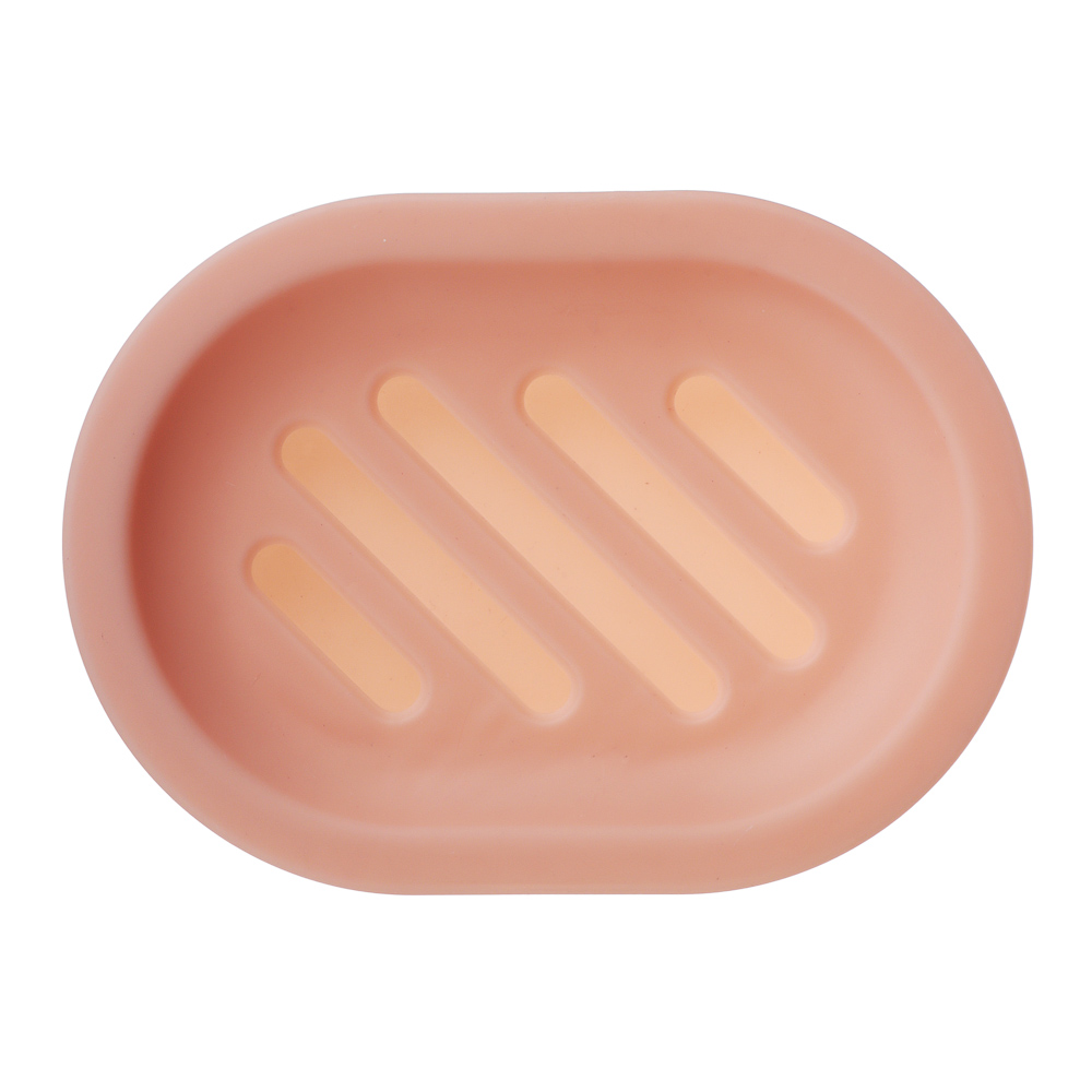 VETTA Мыльница с поддоном "Классика", полипропилен, 13x10x2,5см, 3 цвета, арт.№ 463-661