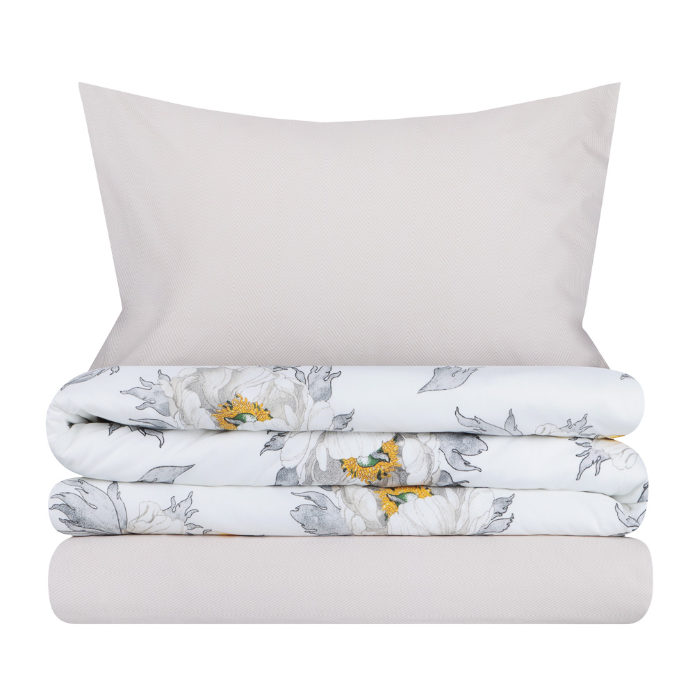 PROVANCE Фрэя Комплект постельного белья евро (4 предмета), поплин, 100% хлопок, арт.№ 421-343