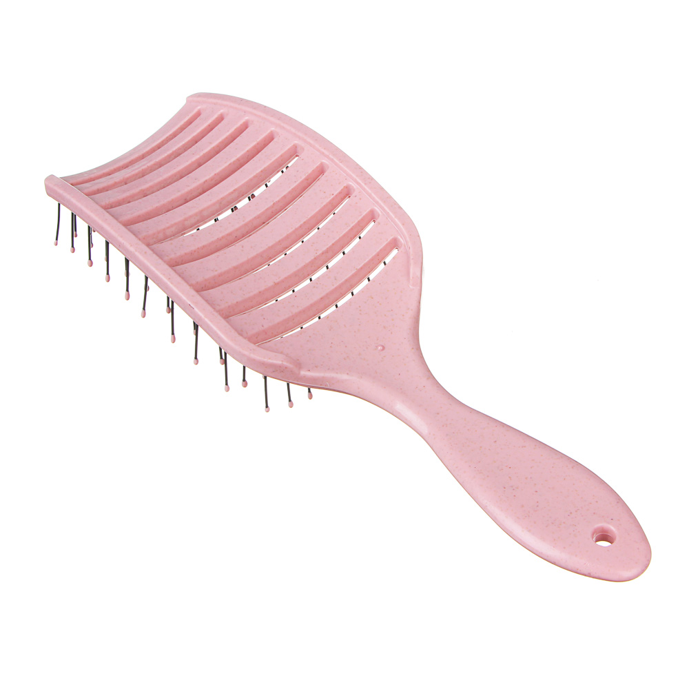 ЮНИLOOK Расческа массажная Пастель, пластик, 22,5x7,3см, 3 цвета, арт.№ 319-156