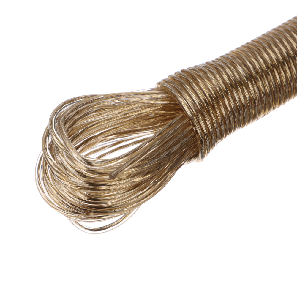 Шнур тм VETTA, с металлической жилой тм VETTA 15м х 2мм, арт.№ 453-023