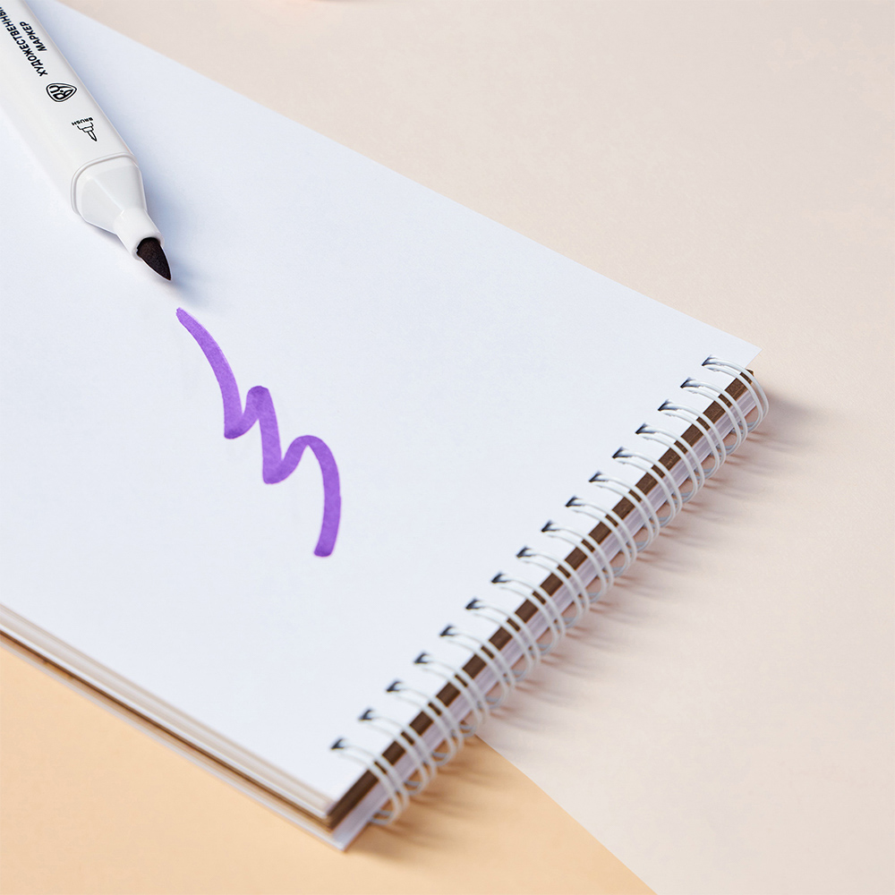 Маркеры худож. BY Русские Супергерои 36цв., 2-стор. (круг./кисточка), коробка-подставка на магните, арт.№ 801-042