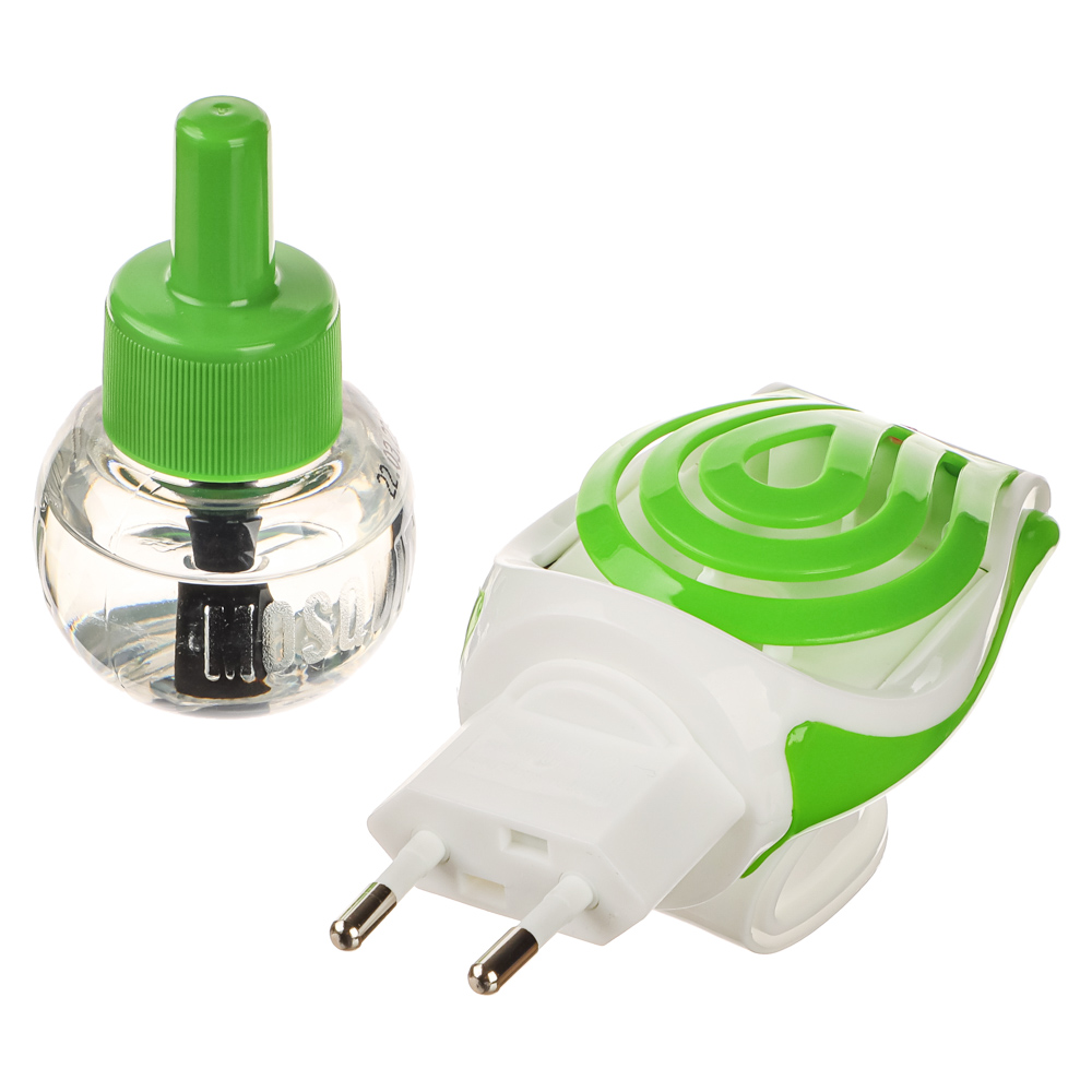 Комплект для защиты от комаров MOSQUITALL, электрофумигатор + жидкость, 30 ночей, 30мл, арт.№ 964-003