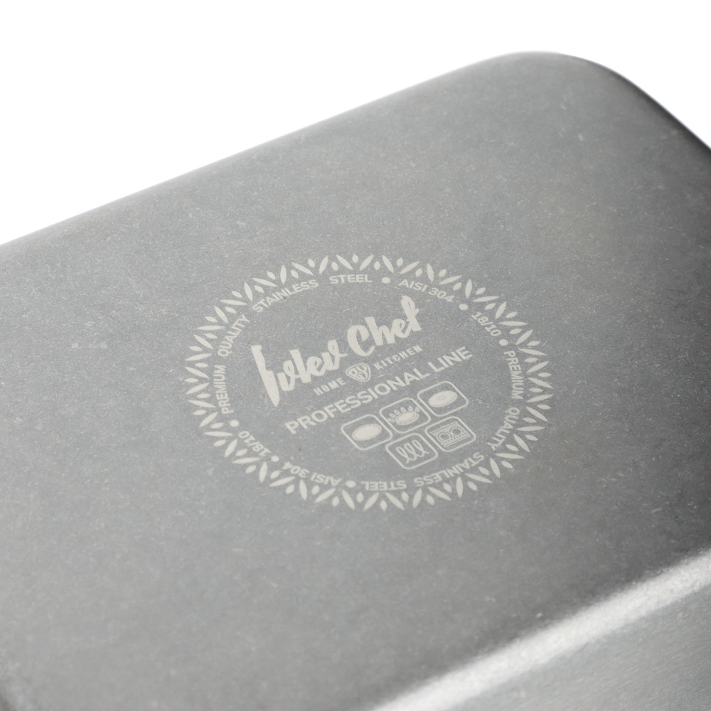 Ivlev Chef Ladoga Противень 14х10х5см индукция, нерж.сталь 18/10, арт.№ 822-006
