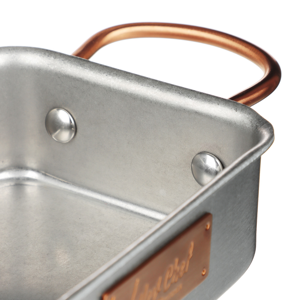 Ivlev Chef Ladoga Противень 14х10х5см индукция, нерж.сталь 18/10, арт.№ 822-006