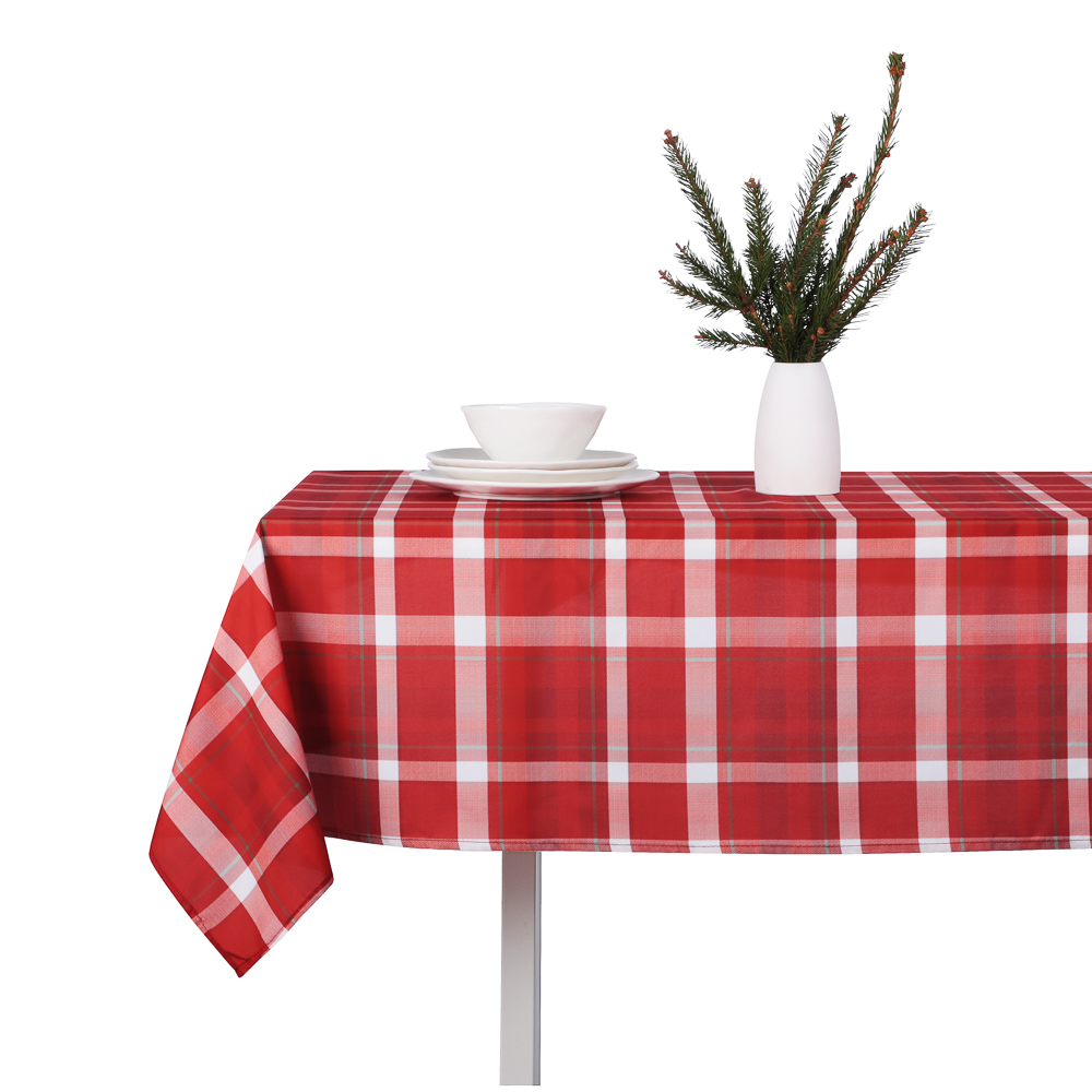 PROVANCE Рождественская ель Скатерть текстильная с водоотталк.пропиткой, 110x140см, 100% полиэстер, арт.№ 492-205