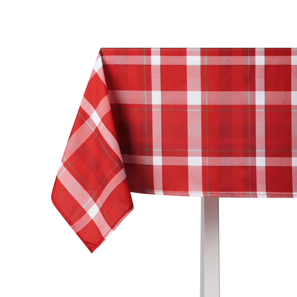 PROVANCE Рождественская ель Скатерть текстильная с водоотталк.пропиткой, 110x140см, 100% полиэстер, арт.№ 492-205