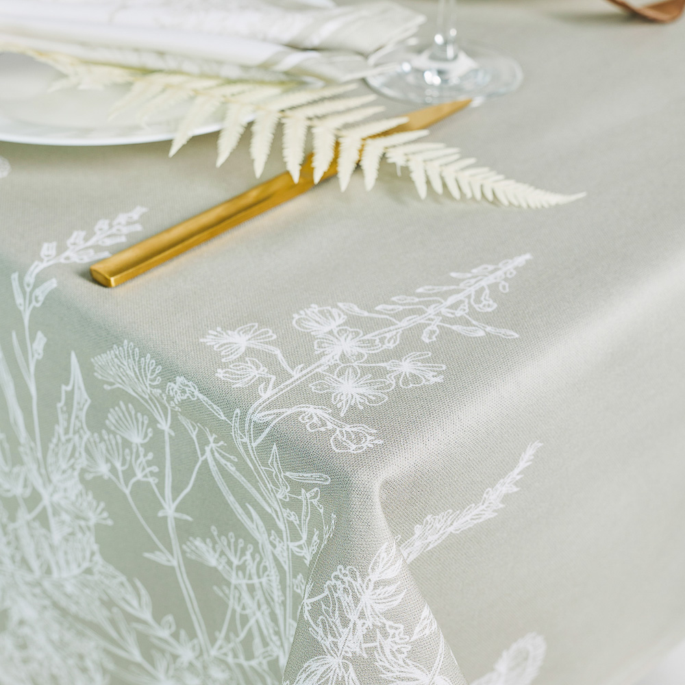 BY COLLECTION Элеганс Скатерть текстильная, 180х280см, 100% хлопок, арт.№ 435-138