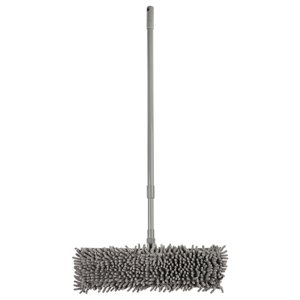 Швабра со смен.насадкой тм VETTA, ручка телескоп. металл, пластик 70-120см, насадка микрофиб. 95г/м2, арт.№ 444-364