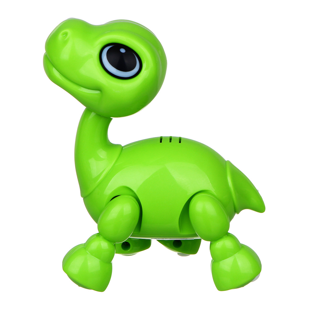 ИГРОЛЕНД Игрушка интерактивная "Умный дино-питомец" мини, звук, свет, движ., 2xAAA, ABS, 11х13х7см, арт.№ 272-765