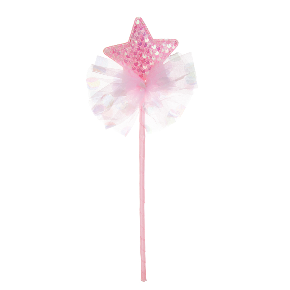 СНОУ БУМ Набор карнавальный 2 предмета (ободок и палочка волшебная), пластик, полиэстер, арт.№ 389-242