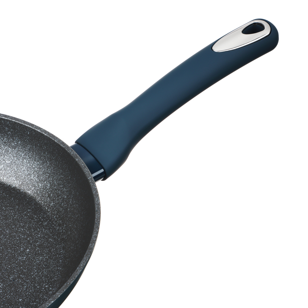 SATOSHI Ривьера Сковорода литая d24см, антипригарное покрытие мрамор, индукция, арт.№ 846-724