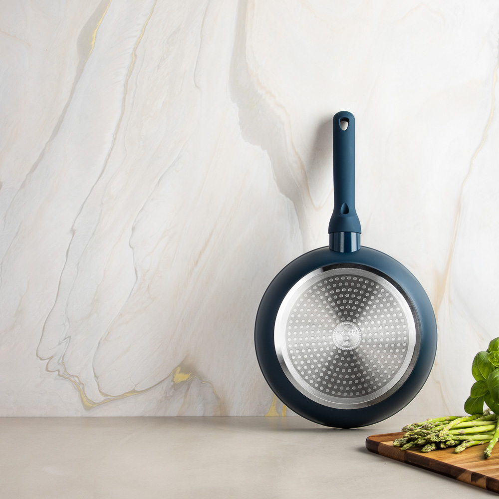 SATOSHI Ривьера Сковорода литая d24см, антипригарное покрытие мрамор, индукция, арт.№ 846-724