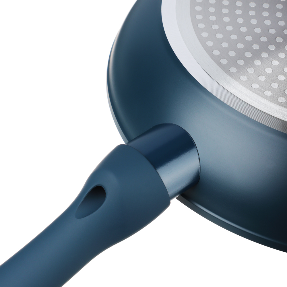 SATOSHI Ривьера Сковорода литая d24см, антипригарное покрытие мрамор, индукция, арт.№ 846-724