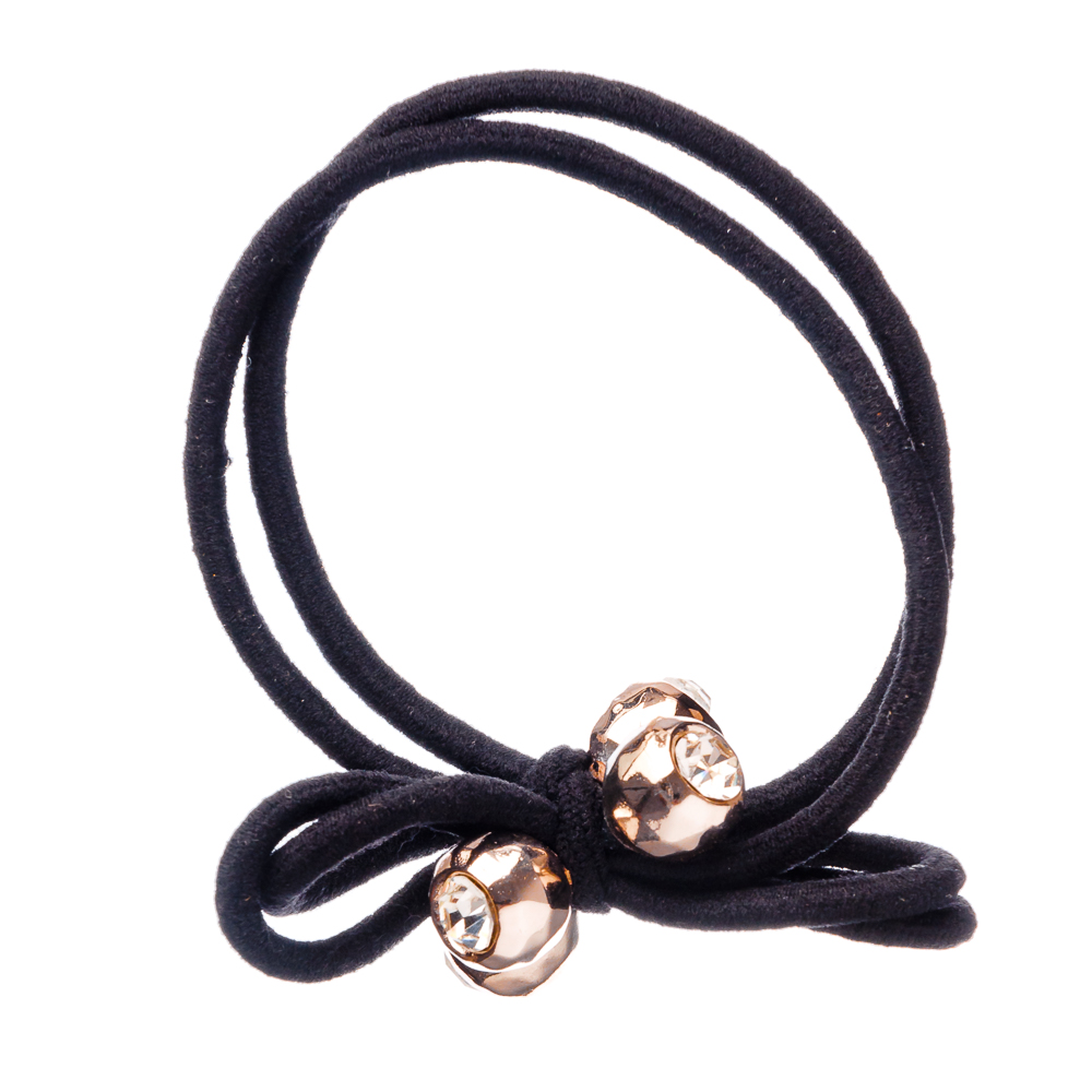 BERIOTTI Резинка для волос с декором d7см, пластик, полиэстер, 2-3 цвета, арт.42, арт.№ 322-168