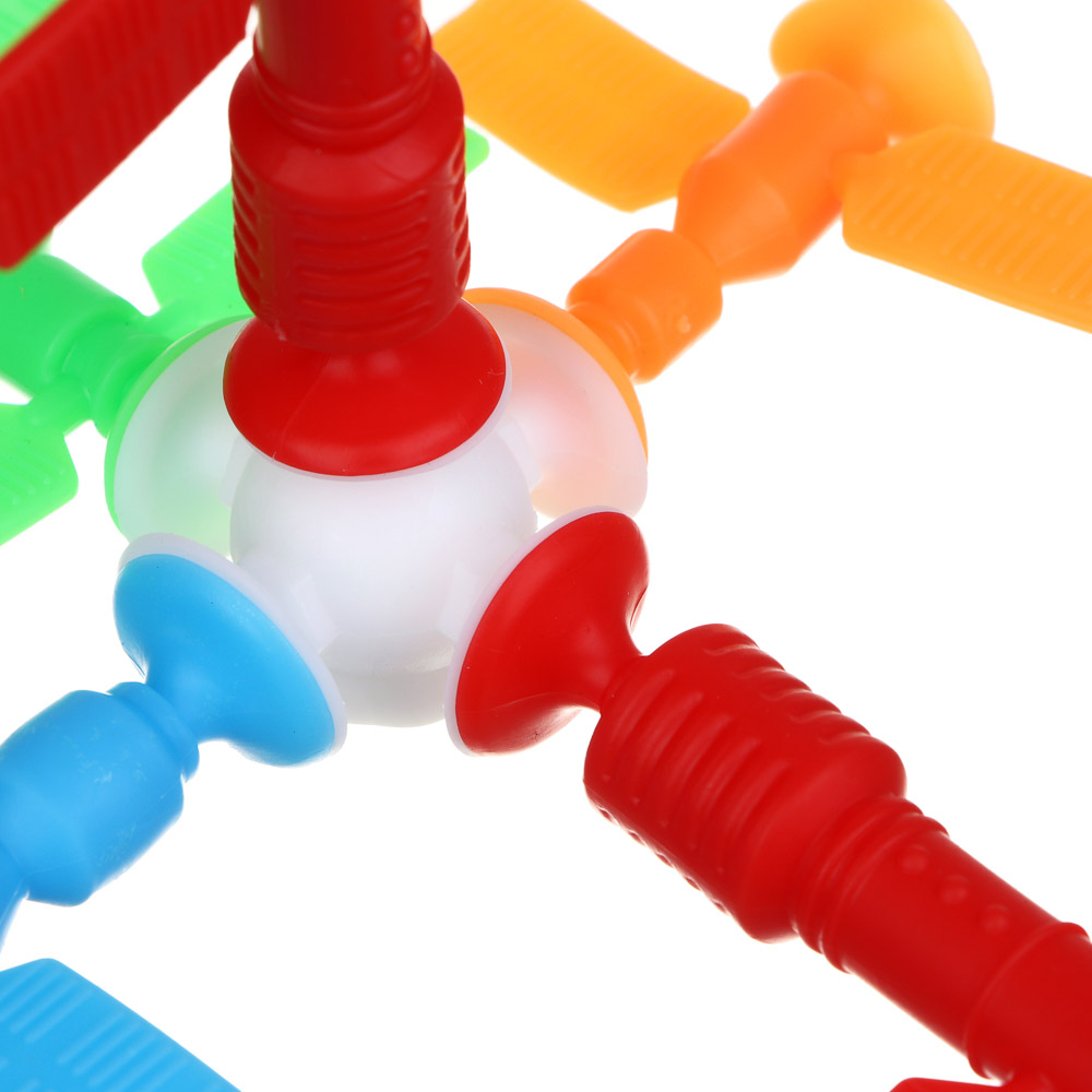 BY Русские Супергерои РОСКОСМОС Космические присоски, игрушка-антистресс, 6 шт, TPR, арт.№ 274-259