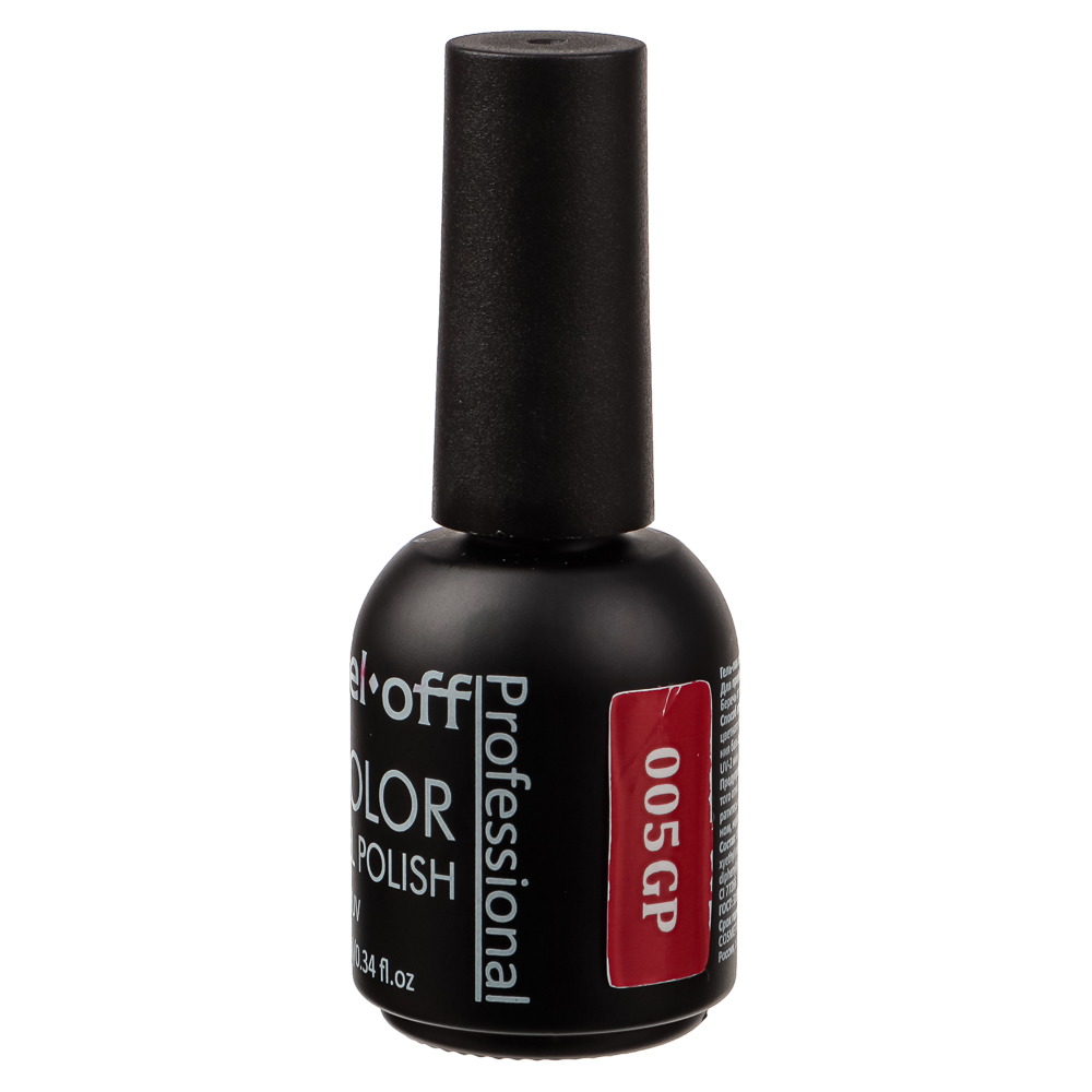 Гель-лак цветной для ногтей "COLOR GEL POLISH", 10 мл, 6 цветов, арт.№ 330-108
