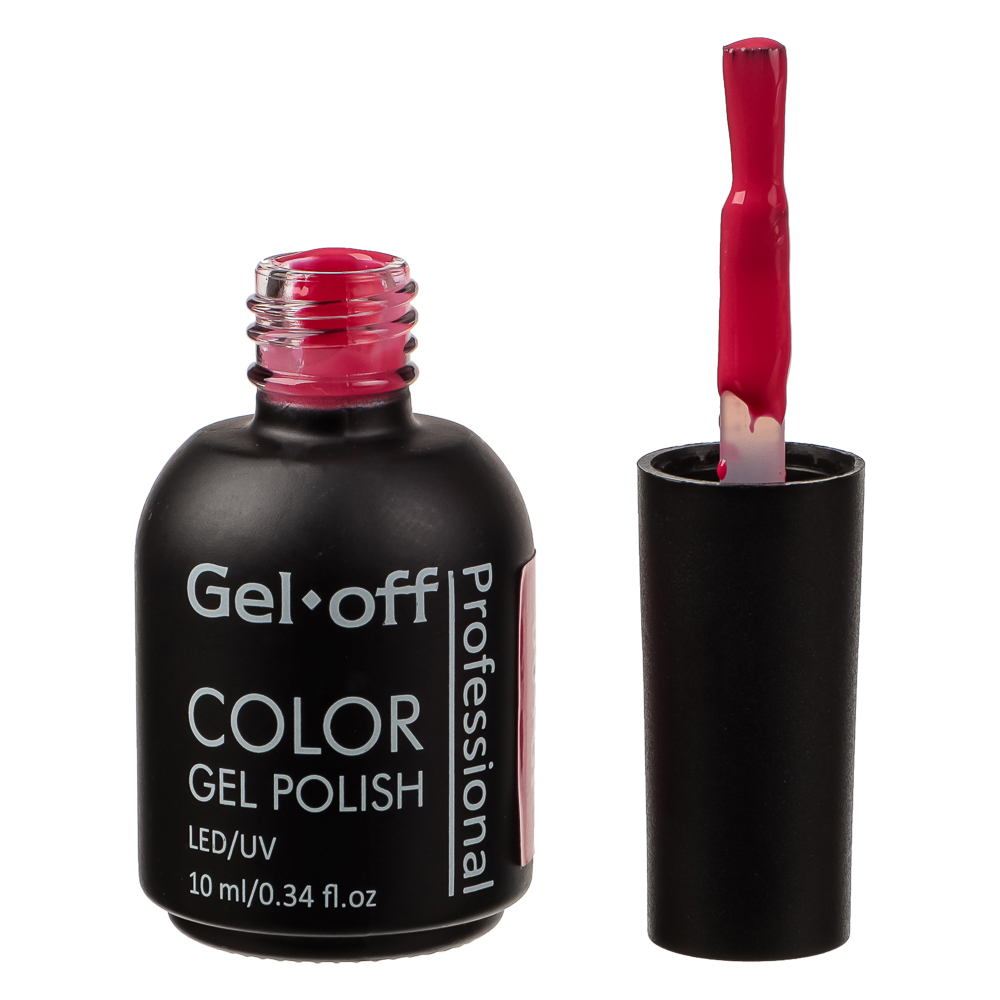 Гель-лак цветной для ногтей "COLOR GEL POLISH", 10 мл, 6 цветов, арт.№ 330-108