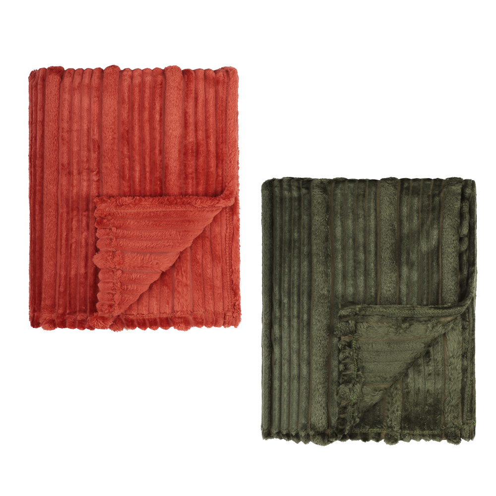 PROVANCE Кантри Плед 180х200см, 100% полиэстер, 280 г/м2, 2 цвета, арт.№ 486-216