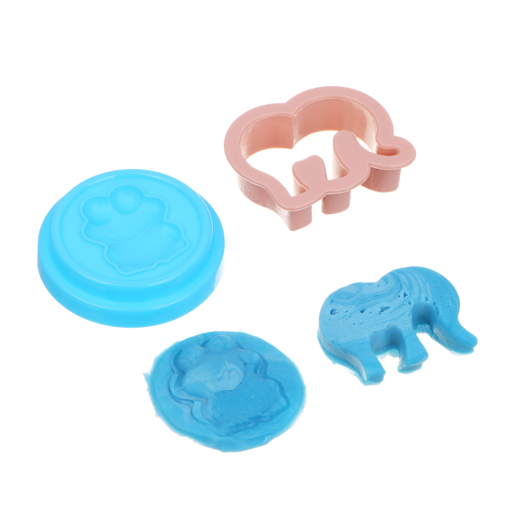 BY Набор для лепки с формочками "Русские Супергерои" тесто, пластик, бумага, 24х5,5х15см, арт.№ 289-183