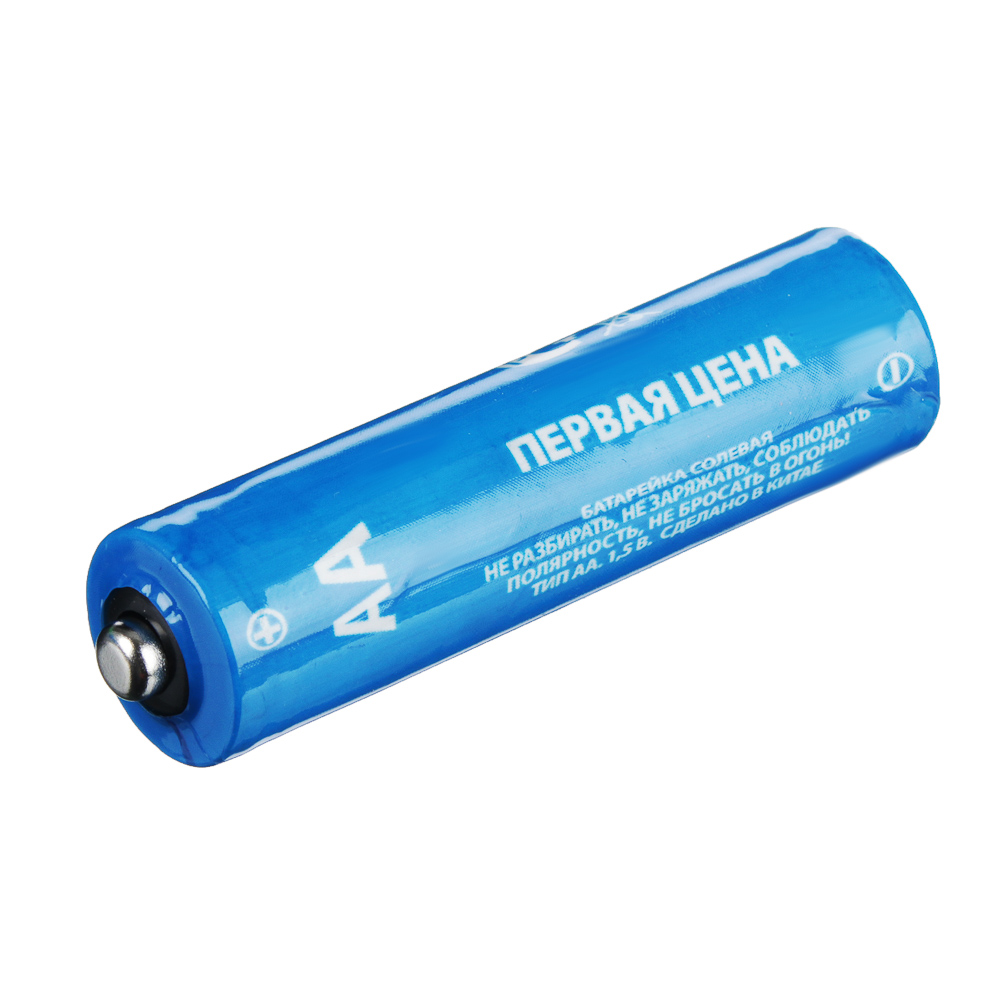 Батарейки AA Первая цена 4шт солевые, пленка, арт.№ 925-050