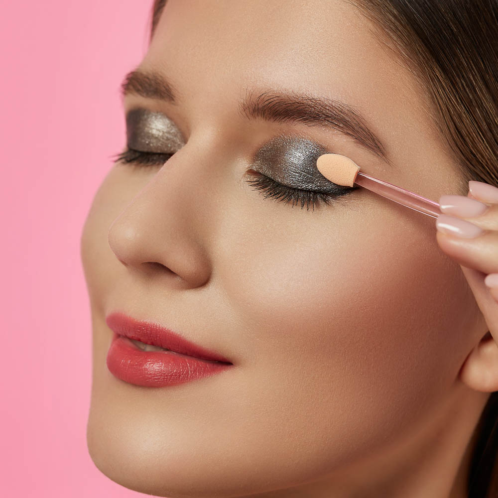 Набор аппликаторов 4-х сторонних 10 шт тм  ЮНИLOOK, латекс, пластик, 6см, арт.№ 305-302